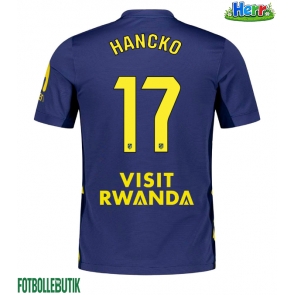 Atletico Madrid David Hancko #17 Bortatröja 2025-26 Kortärmad